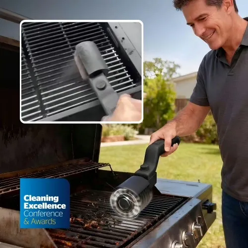 GrillWizz Nettoyeur de Grill — brosse rotative sans fil